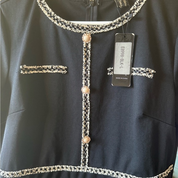 Women’s size large crew neck pencil dress - Picture 4 of 11